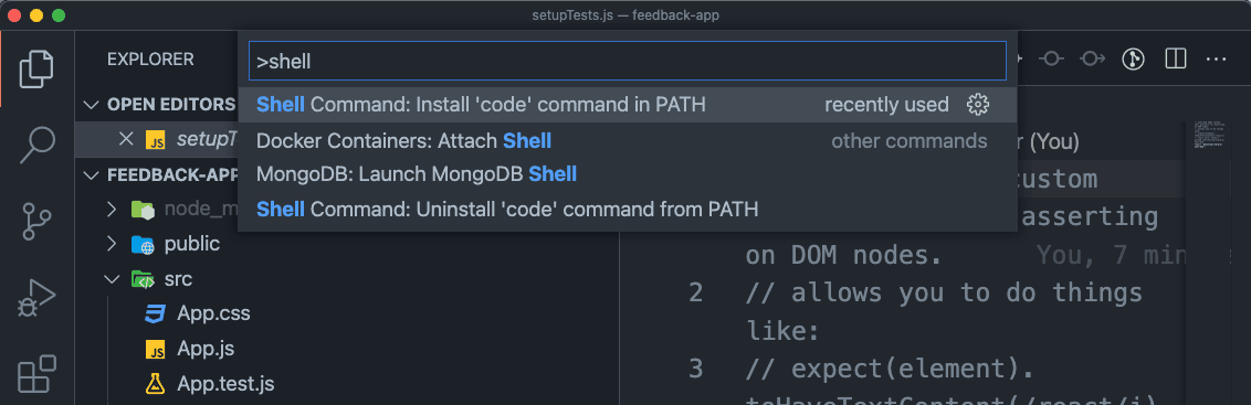 VSCode Wouldn't Run With '$ code .' From Terminal?